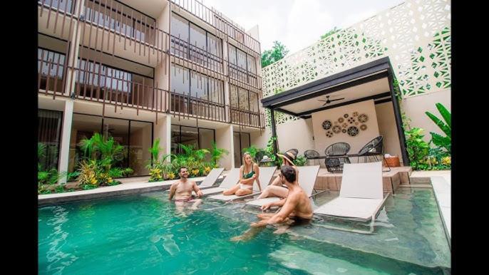Apartment Heart&soul Ph 24hr Security, Sauna, Gym, Private, Pool Tulum